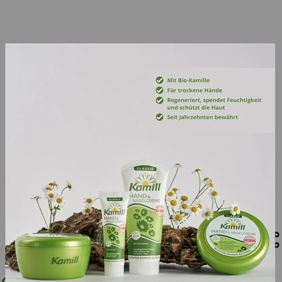 Kamill Intensive Hand Cream with aloe vera and avocado oil. Includes 75 mls x 2. - Picture 2 of 6